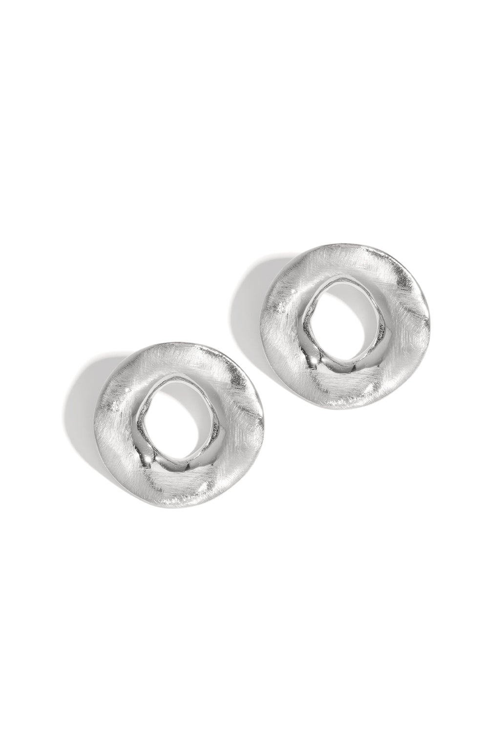 Round statement earrings Aura