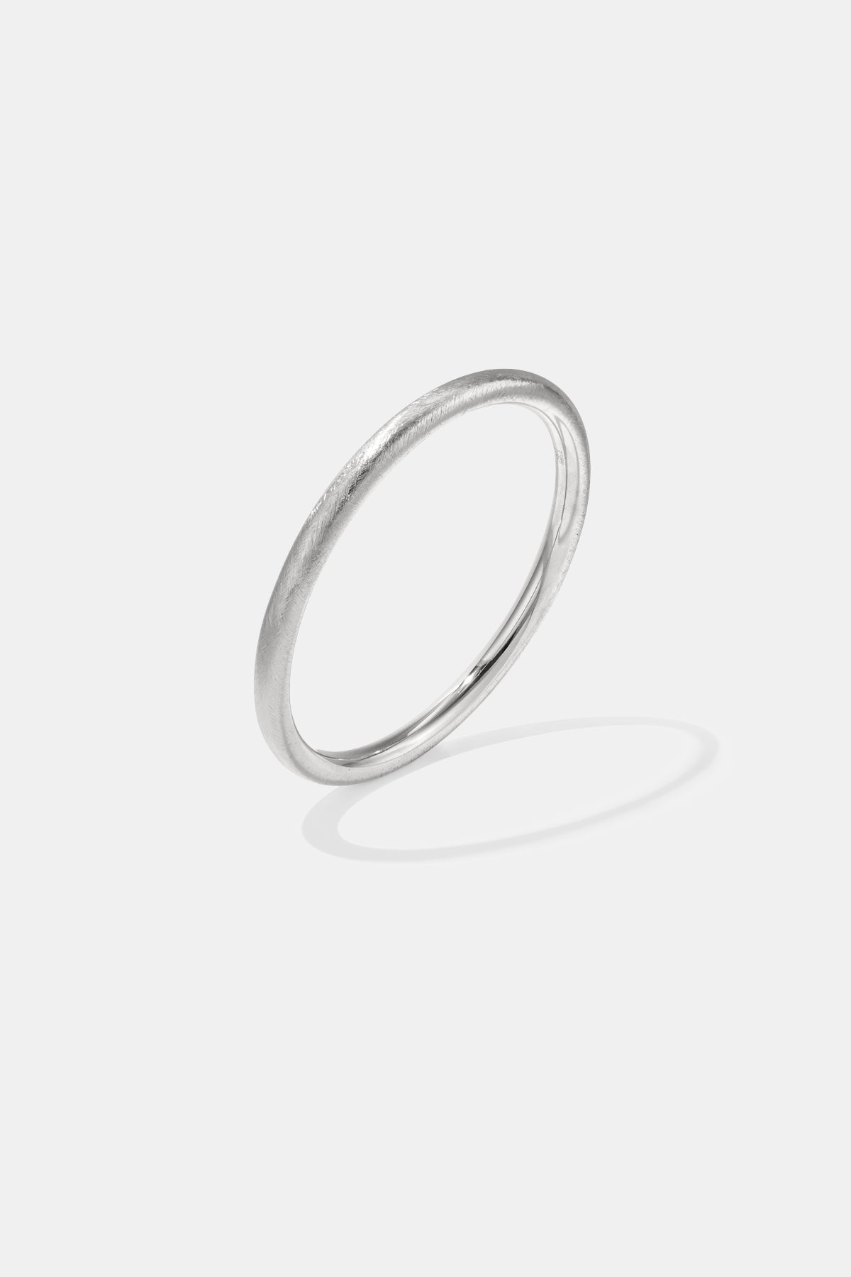 Bangle with brushed effect - 6 mm
