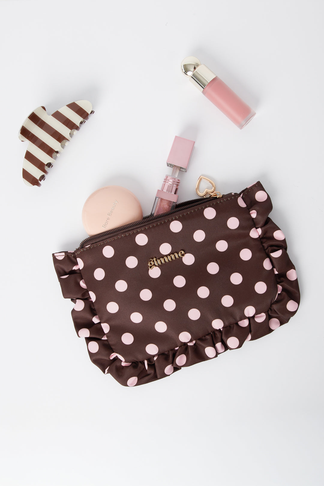 Makeup Bags Polka Dots Simple Polyester Daily Accessories
