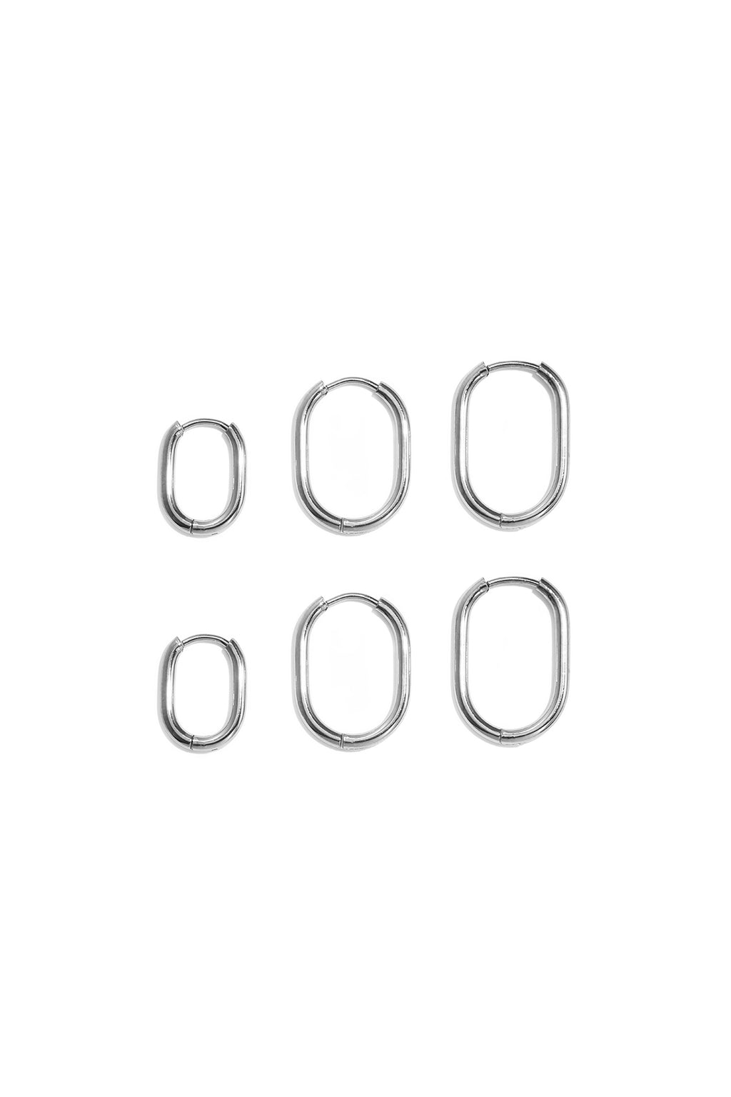 Stainless Steel Earring Sets Geometric Shape Simple Daily Simple Series Women's jewelry