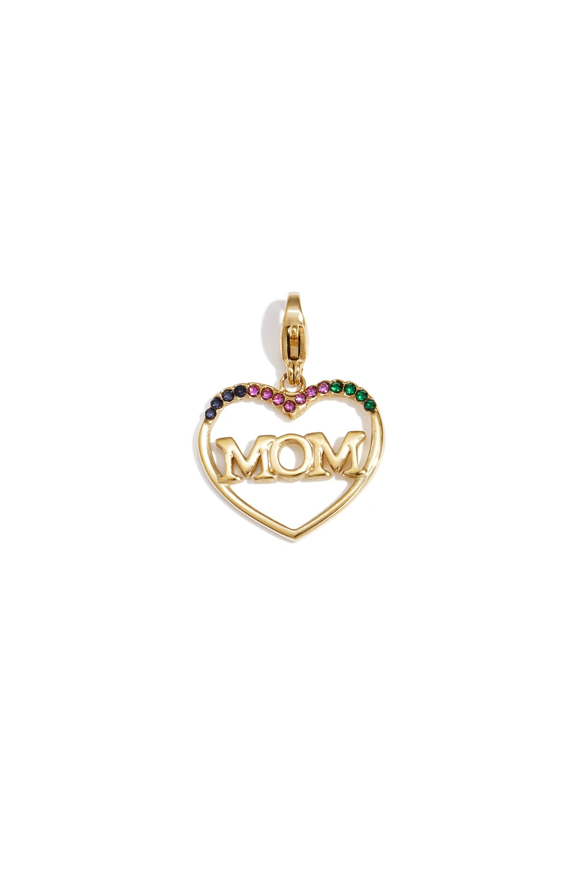 Jewelry charm heart pendant mom DIY