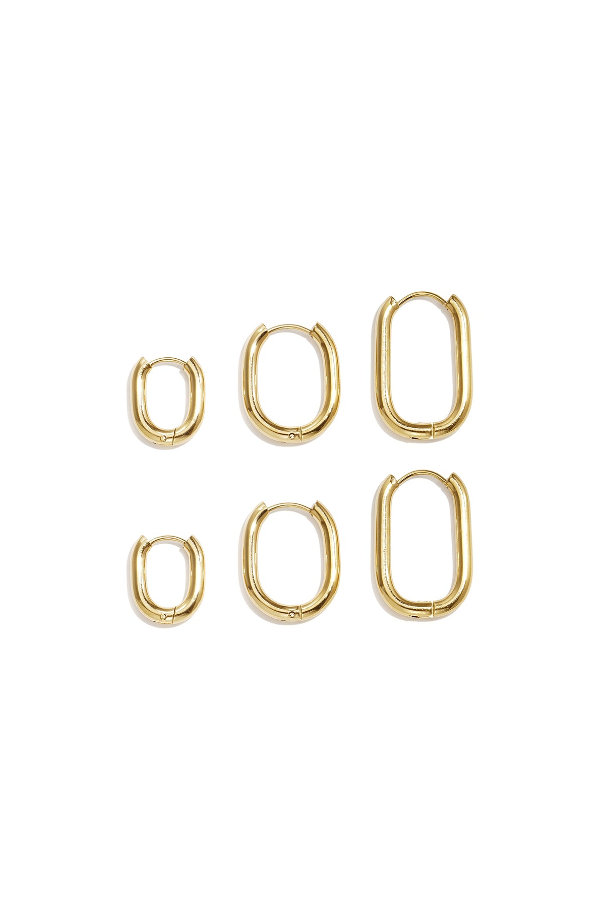 Stainless Steel Earring Sets Geometric Shape Simple Daily Simple Series Women's jewelry