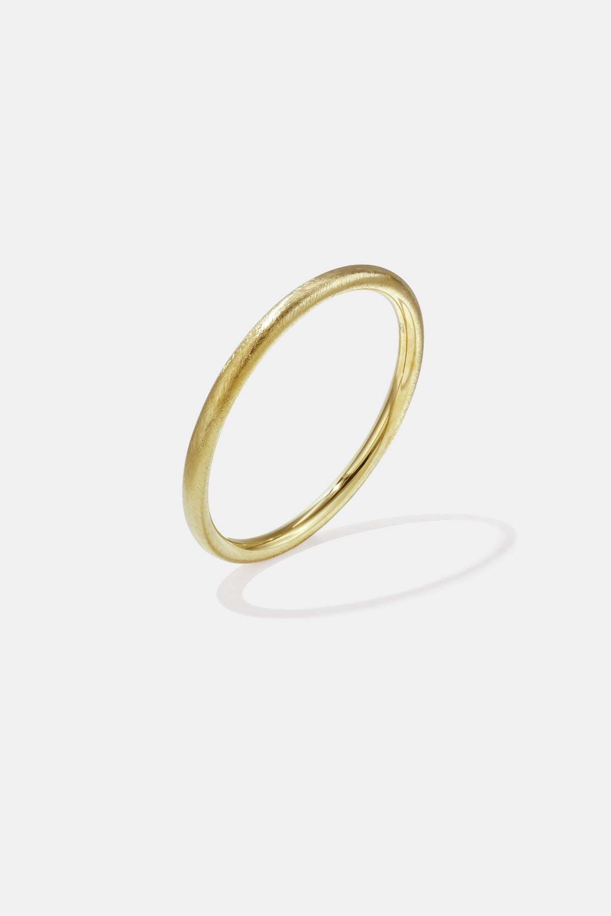 Bangle with brushed effect - 6 mm