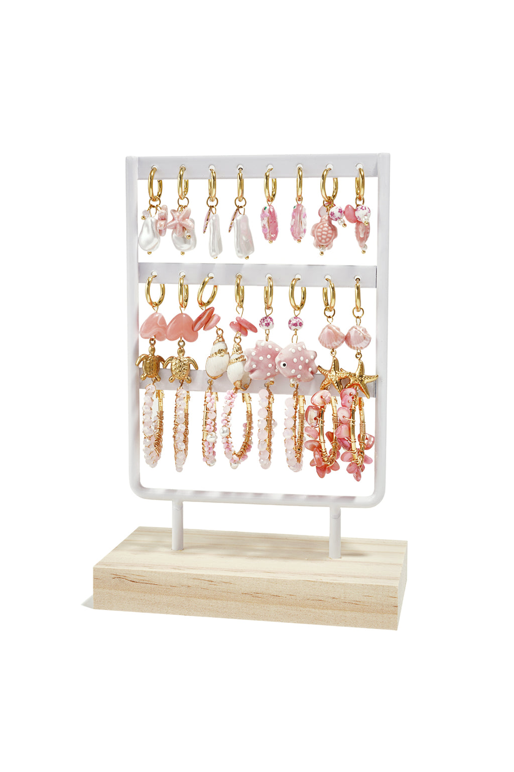 Stainless Steel Earring Sets Shell Vacation Holiday/Beach Romantic Series Women's jewelry