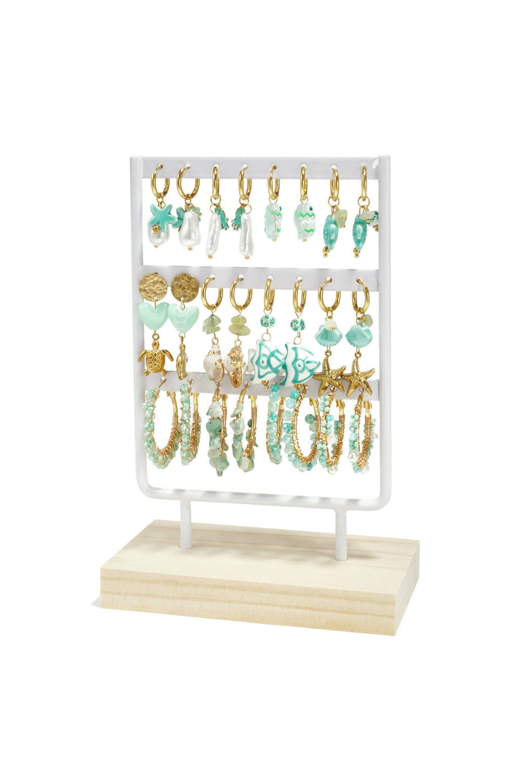 Stainless Steel Earring Sets Shell Vacation Holiday/Beach Romantic Series Women's jewelry