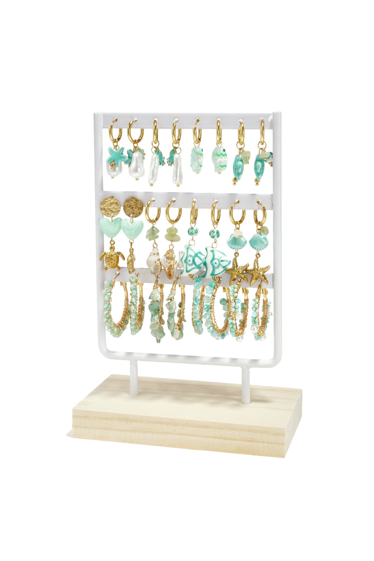Stainless Steel Earring Sets Shell Vacation Holiday/Beach Romantic Series Women's jewelry