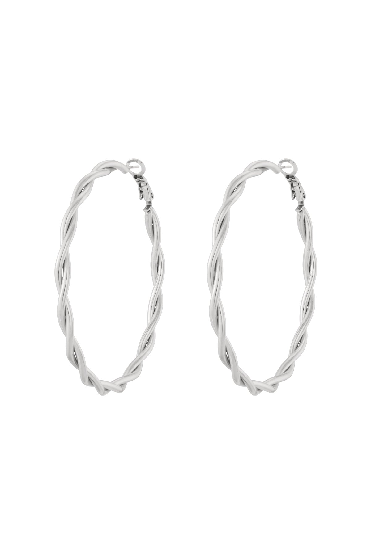 Twisted Hoop Earrings
