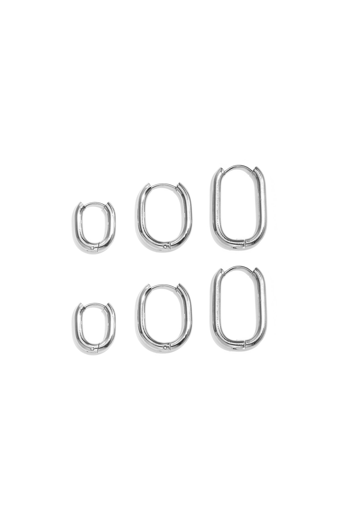 Stainless Steel Earring Sets Geometric Shape Simple Daily Simple Series Women's jewelry