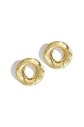 Round statement earrings Aura