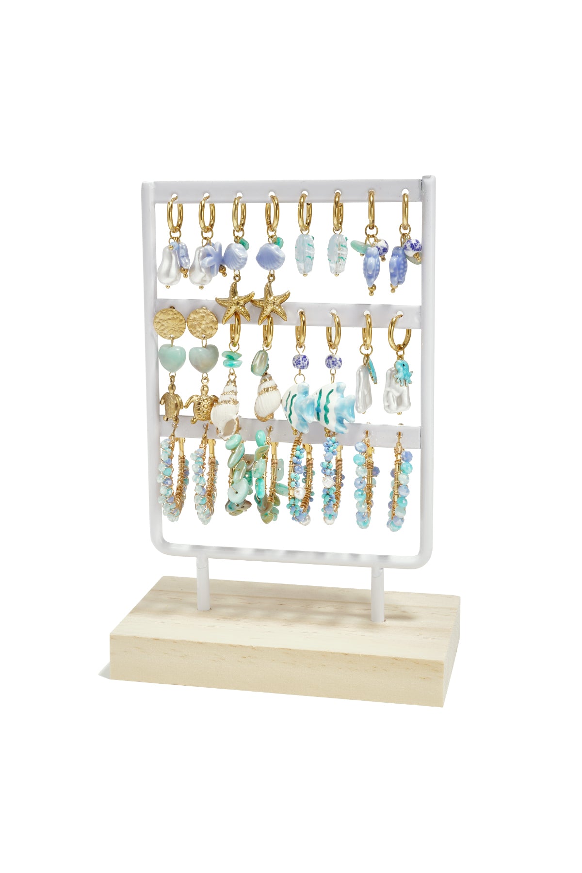 Stainless Steel Earring Sets Shell Vacation Holiday/Beach Romantic Series Women's jewelry