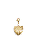 Jewelry charm heart pendant photo rose DIY